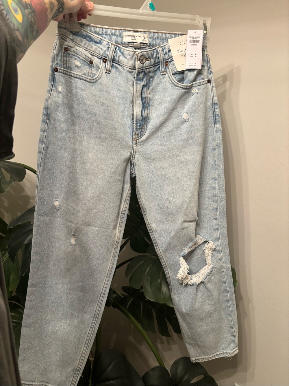 Abercrombie curve love jeans